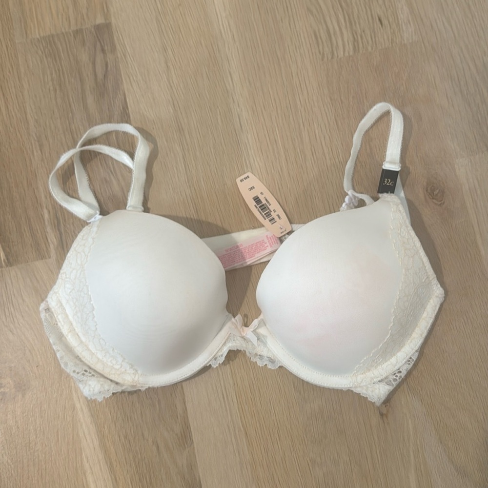 Dream Angels 32C White Bra
